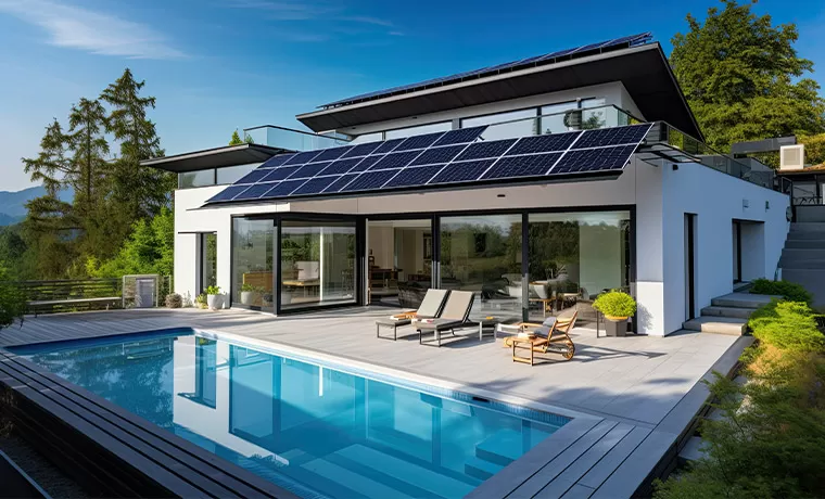 Panneaux solaires pour piscine, Amiens, viarenov.fr