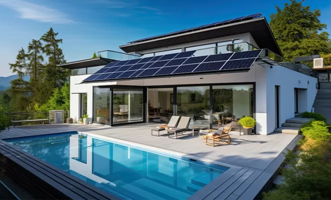 Panneaux solaires pour piscine, Amiens, viarenov.fr